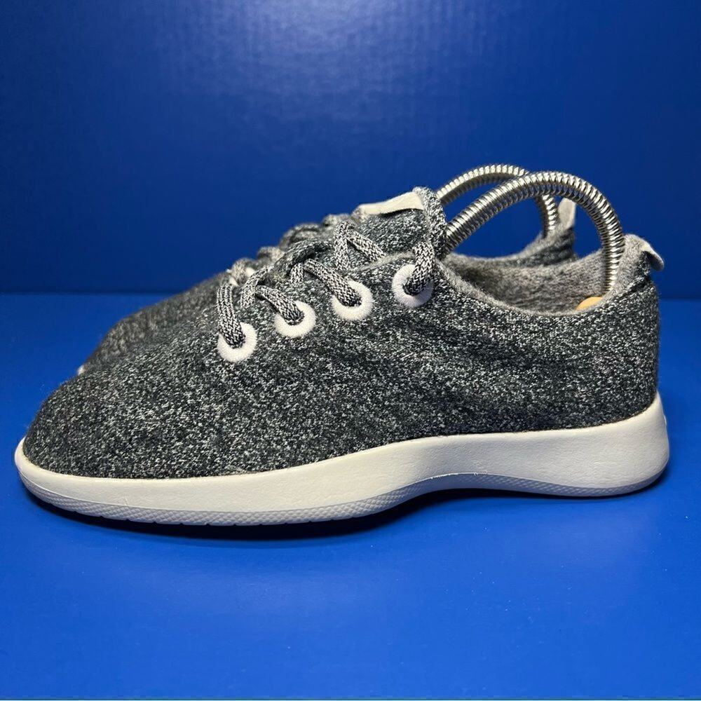 Allbirds Womens Wool Runners Natural Grey Comfort Sneakers 5 0618 NV1 - Picture 3 of 10